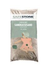 Certificeret sandkassesand 15 liter - Safestone